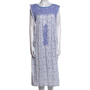 Mi Golondrina Printed Midi Dress - Size S